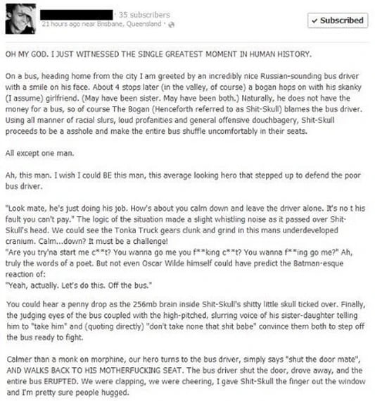 Moment: epic Story Win
