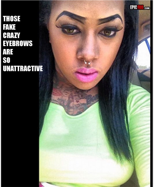 Clip: eyebrows Fail