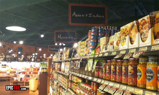 Moment: grocery Store Sign Fail