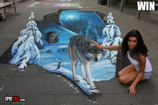 Watch: 3D Street Art Win