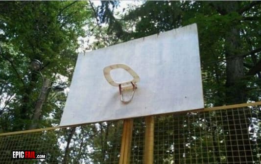 Watch: basketball Hoop Fail