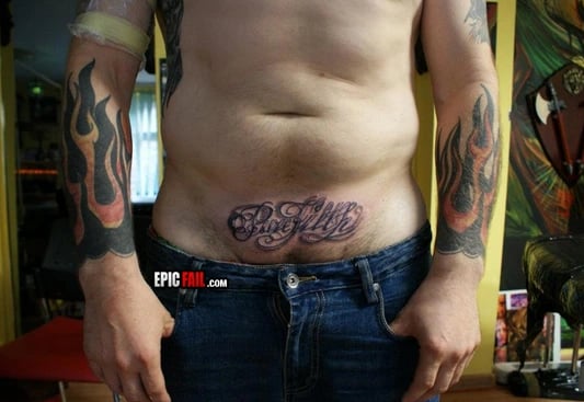 Caught on camera: epic Tattoo Fail
