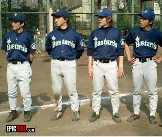 Watch: baseball Team Name Fail