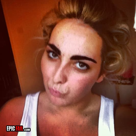 Caught on camera: beautification Fail