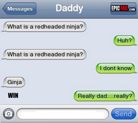 Watch: dad Text Win