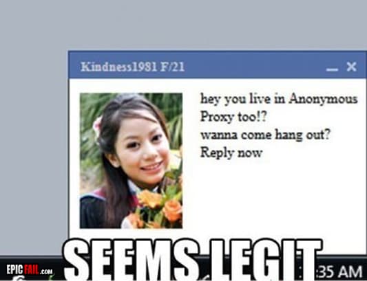 Scene: dating Ad Fail