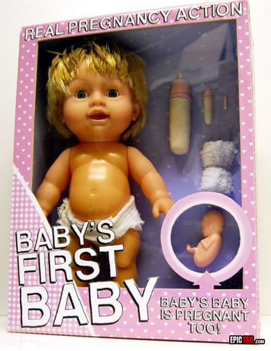 Moment: epic Doll Fail