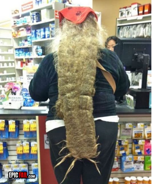 Scene: dreadlocks Fail