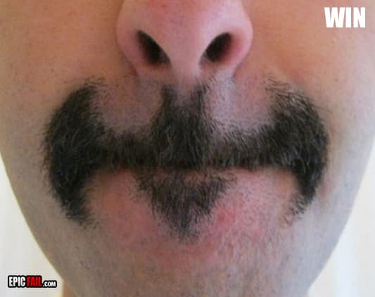 Clip: batman Facial Hair Win
