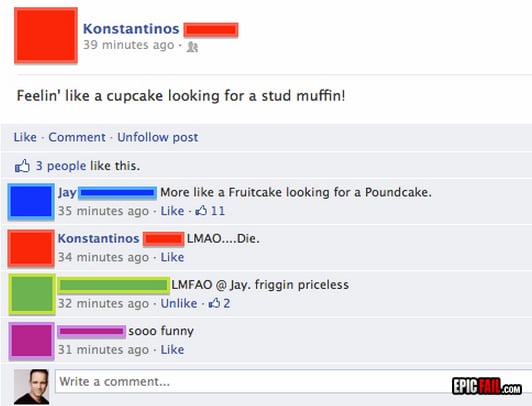 Scene: facebook Comment Reply Win