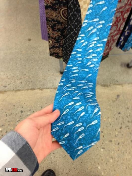 Clip: tie Design Fail