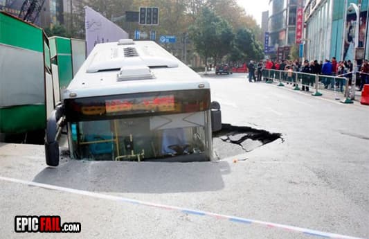 Clip: bus Fail