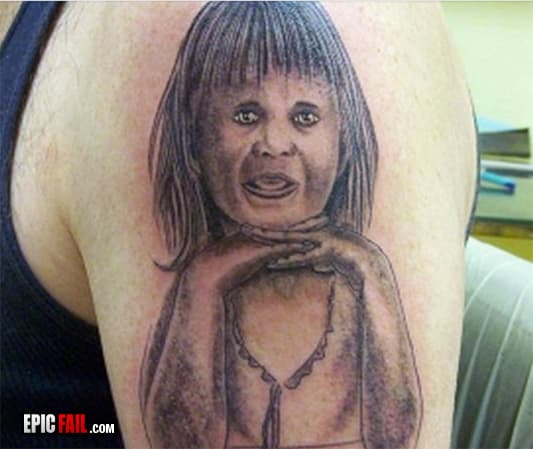 Scene: child Tattoo Fail
