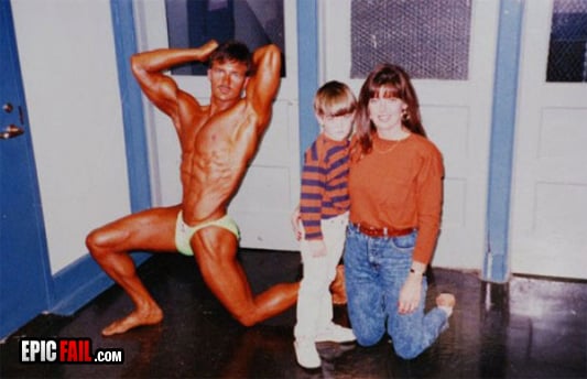 Caught on camera: family Photo Fail