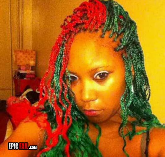 Clip: christmas Hairstyle Fail