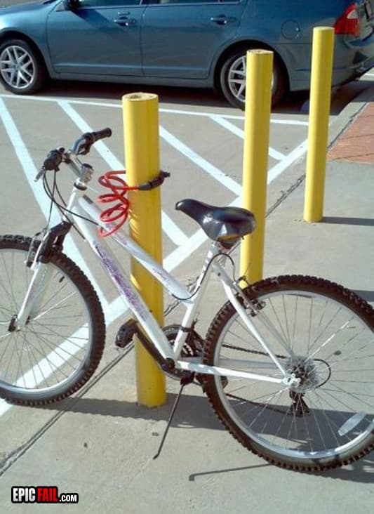 Scene: bike Security Fail