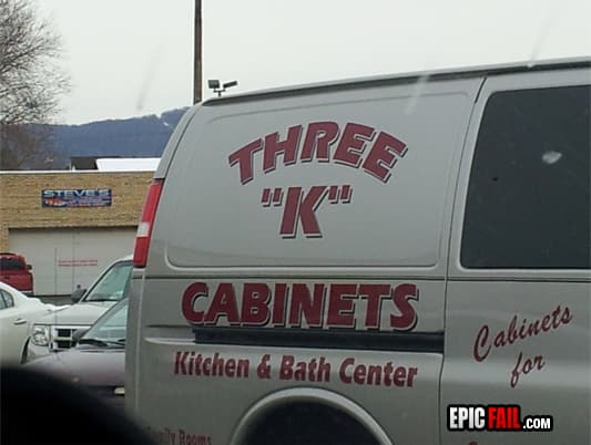 Caught on camera: business Name Fail