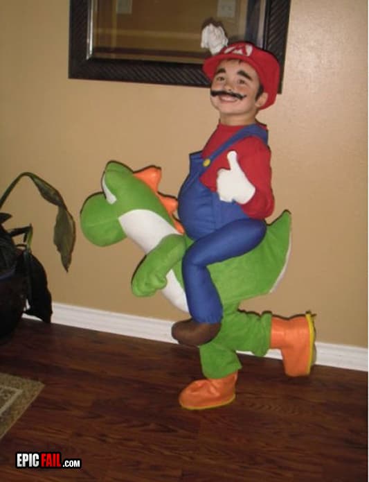 Caught on camera: costume Win