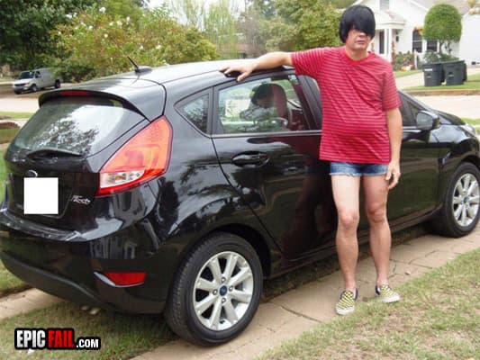 Caught on camera: dad Fail