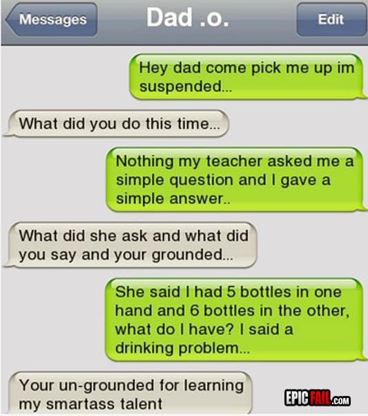 Moment: dad Text Win