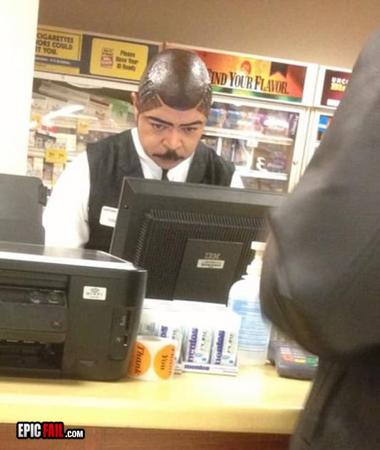 Moment: epic WTF Hairstyle Fail