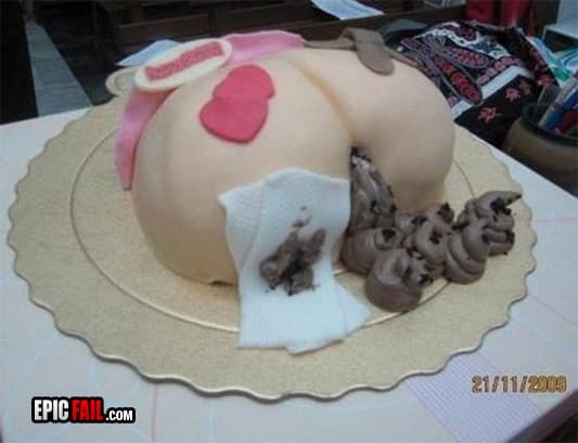 Watch: appetizing Cake Fail