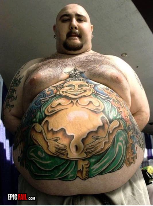 Caught on camera: body Fail / Tattoo Win