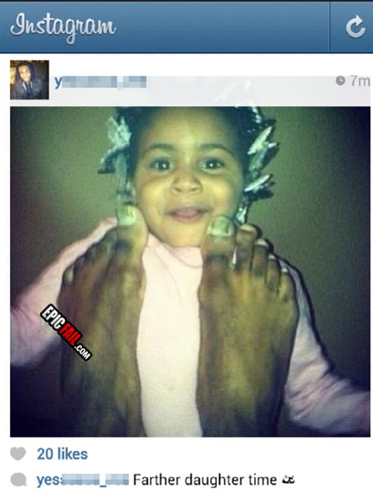 Watch: epic Instagram Father Fail