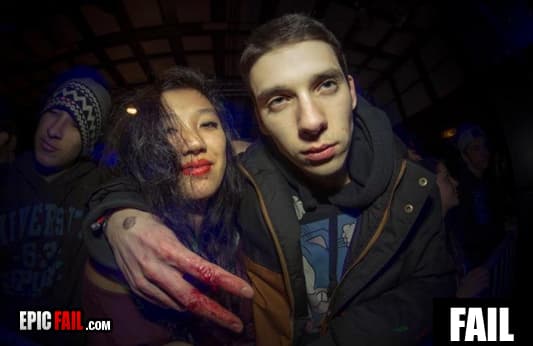 Watch: epic Party Photo Fail