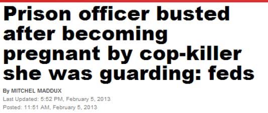 Scene: epic Female Prison Officer Fail