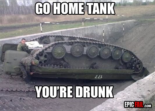 Moment: tank Fail