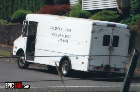 Caught on camera: children's Club Fail