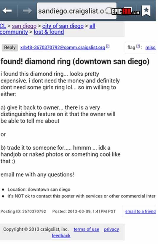Scene: craigslist Fail