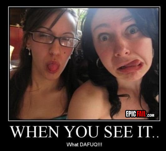 Moment: creepy Photobomb Win