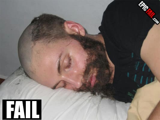 Scene: drunk Sleep Fail