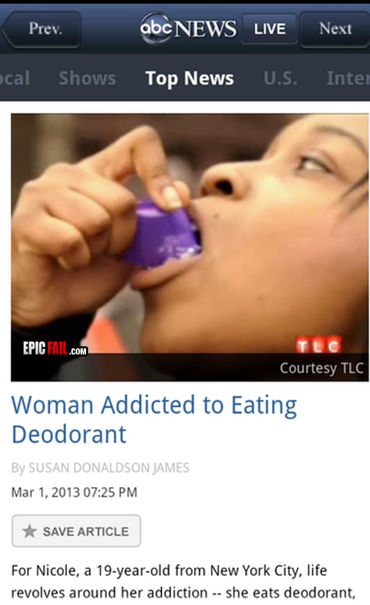 Watch: epic Addiction Fail