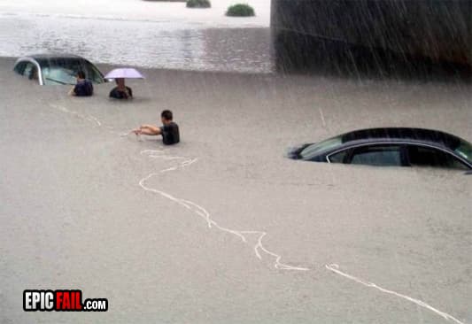 Scene: epic Common Sense Fail