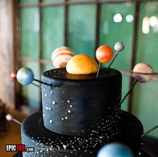 Scene: solar System Cake Win