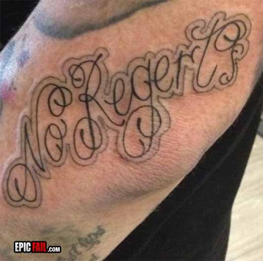 Watch: tattoo Fail