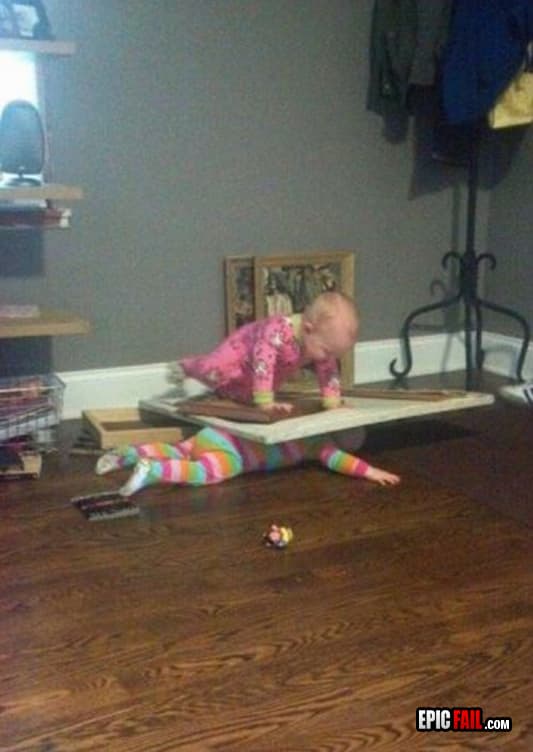 Scene: baby Playtime Fail