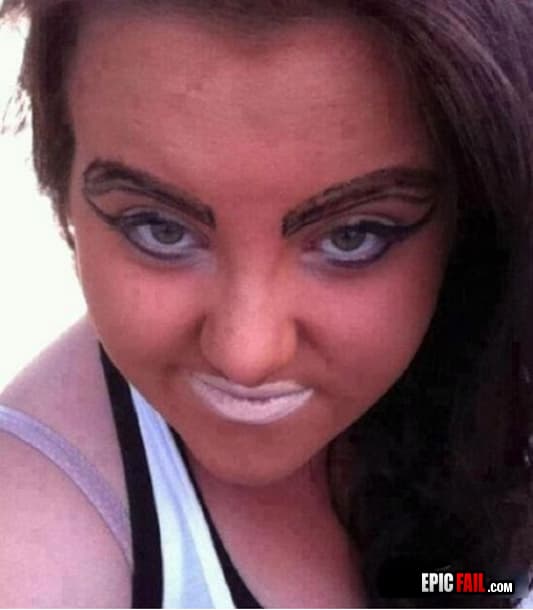 Caught on camera: beautification Fail