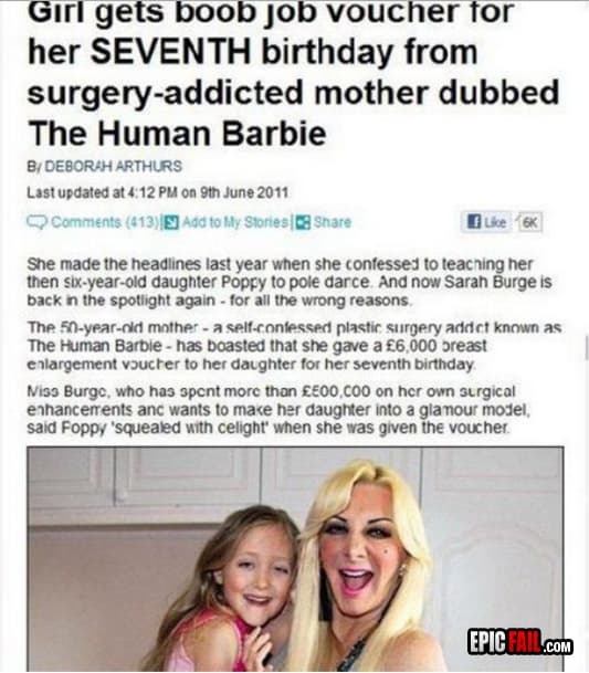 Scene: classic β WTF Parenting Fail