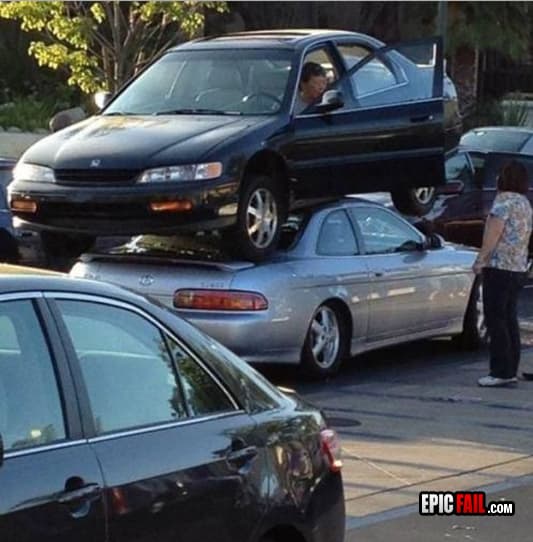 Caught on camera: driving Fail