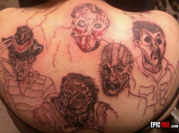 Moment: back Tattoo Fail
