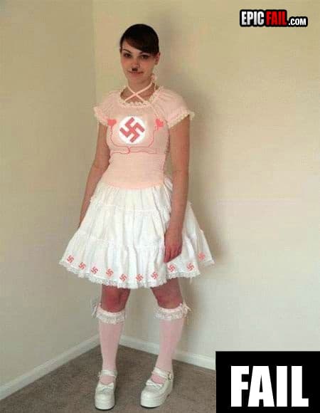 Scene: tasteful Costume FAIL