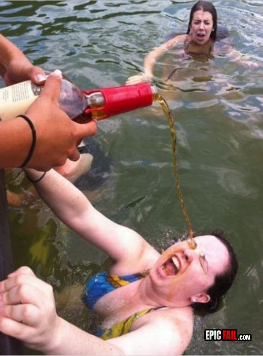 Scene: drinking Fail