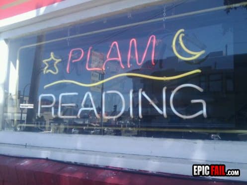 Watch: sign FAIL