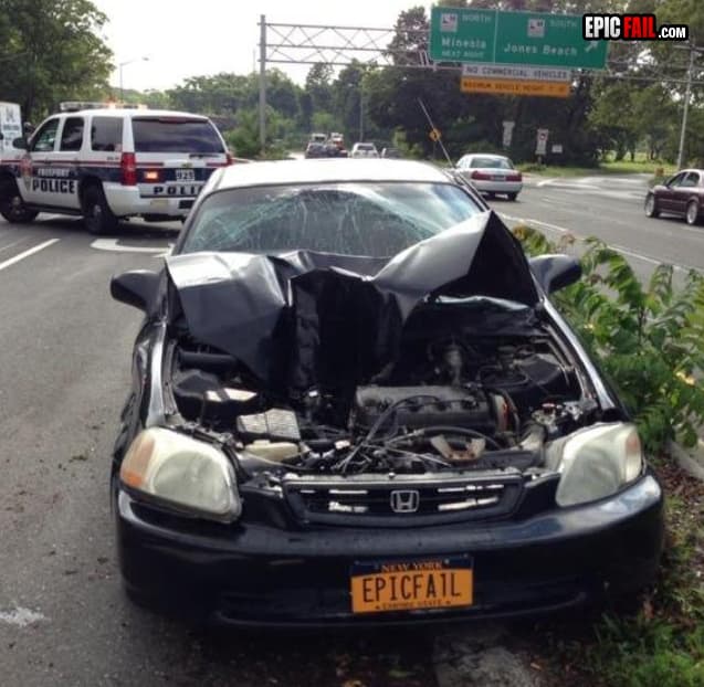 Caught on camera: driving FAIL / EPIC FAIL Irony WIN