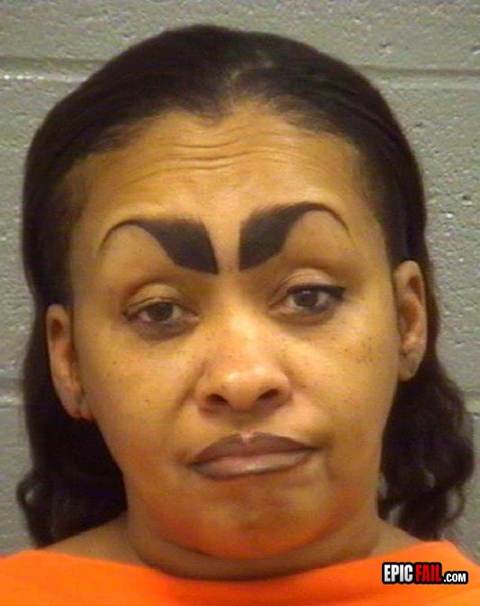 Caught on camera: eyebrows FAIL