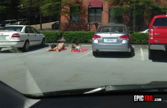 Moment: tanning Location FAIL